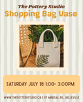 Handbuild a shopping Bag Vase 🛍️