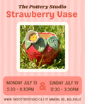 🍓 Handbuild a Strawberry Vase Workshop