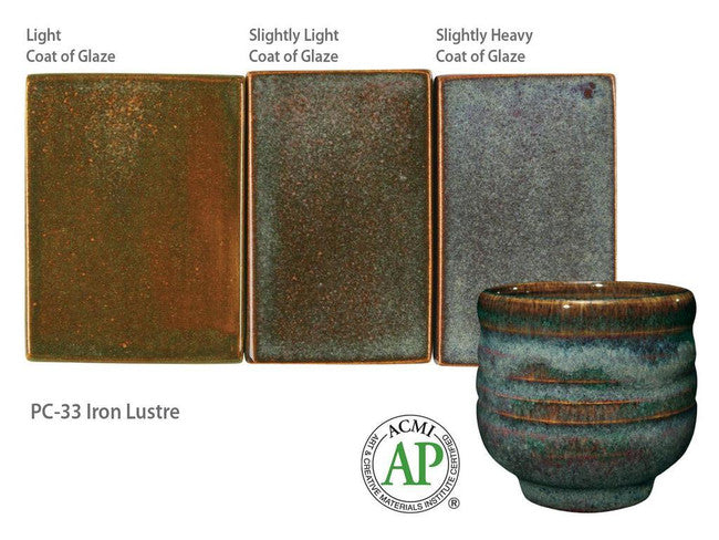 PC-33 Iron Lustre by Amaco
