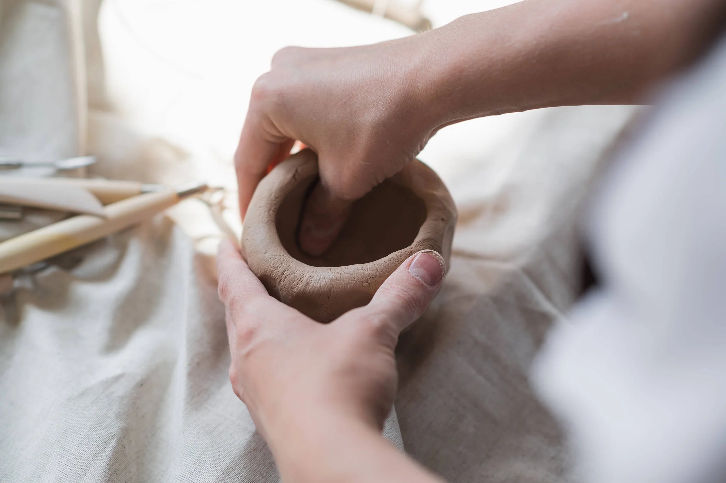 Monday: 4 Week Beginner Hand-building • 1 -4PM | Aug 10-31