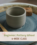 Monday: 6 Week Pottery Wheel • Beginner • 1– 4PM | Sep 14-Oct 26 | Registration Open 7/20