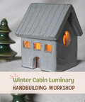 Winter Cabin Luminary Workshop